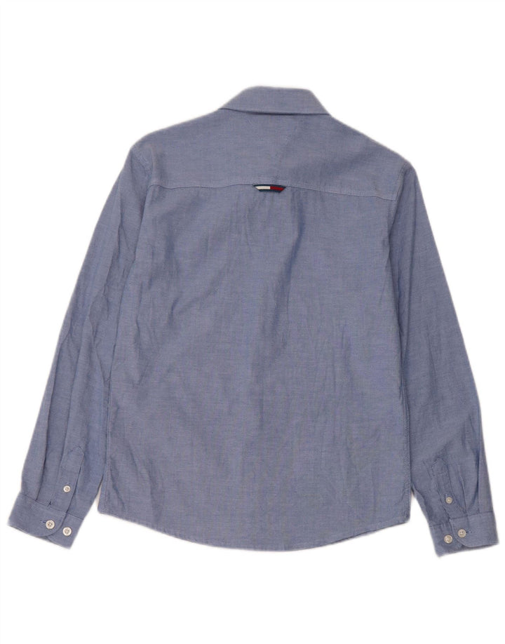 Cămașă Tommy Hilfiger Băieți 11-12 Ani Bumbac Albastru