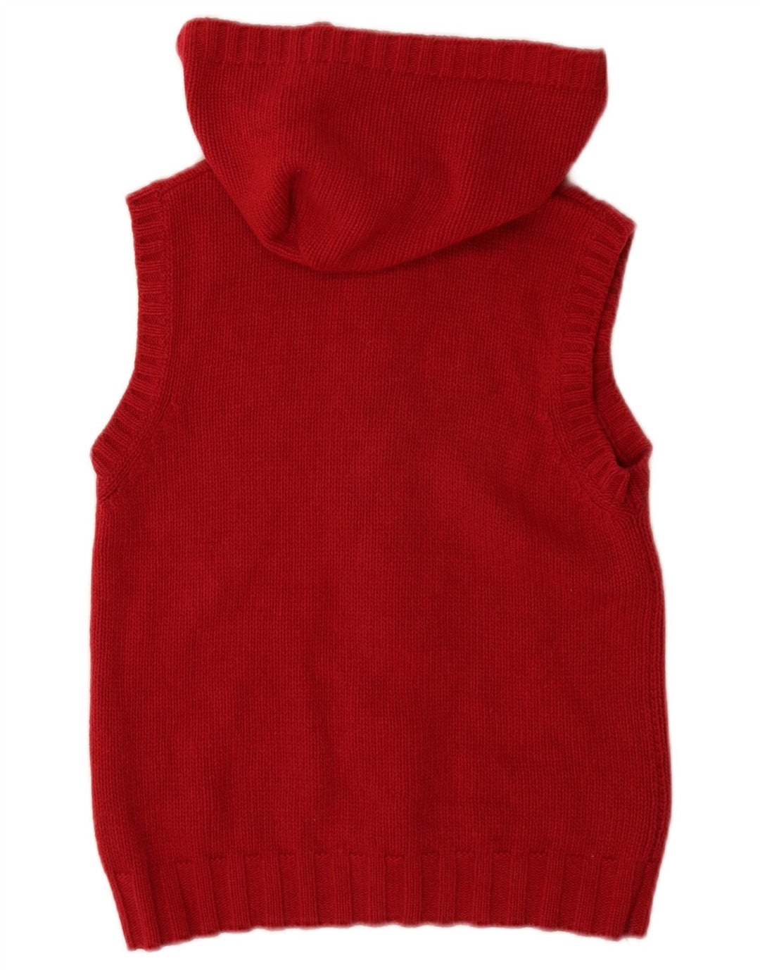 MURPHY & NYE Pulover cardigan cu glugă pentru femei UK 10 Mic Bordeaux