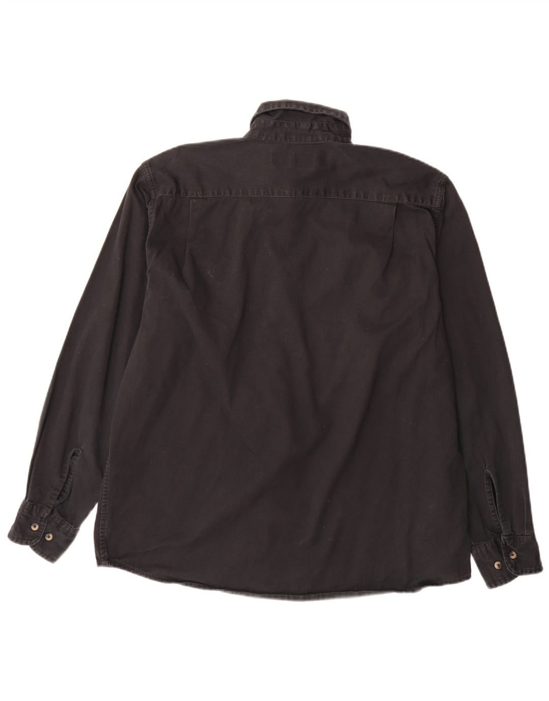 Cămașă din blugi pentru bărbați Wrangler, bumbac negru mare