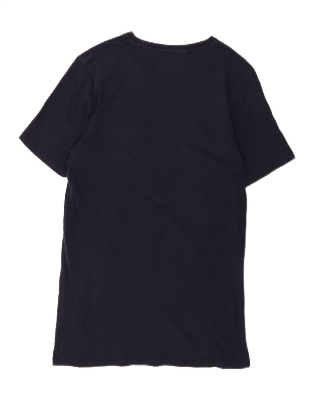 JACK & JONES Mens Graphic T-Shirt Top Large Navy Blue Vintage Jack & Jones and Second-Hand Jack & Jones from Messina Hembry 