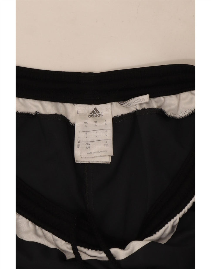 Pantaloni scurți sport Adidas Climalite pentru bărbați, mari, gri, poliester color bloc