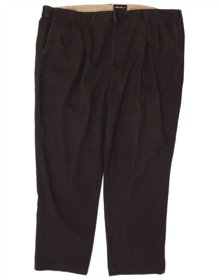 Pantaloni chino pentru bărbați EDDIE BAUER L48 L31 bumbac gri