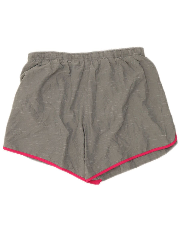 Pantaloni scurți sport standard Nike Dri Fit pentru fete 13-14 ani XL, gri pete