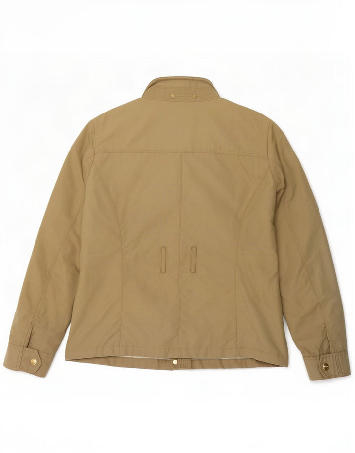 Jachetă Woolrich pentru femei UK 14 Medium Khaki Bumbac