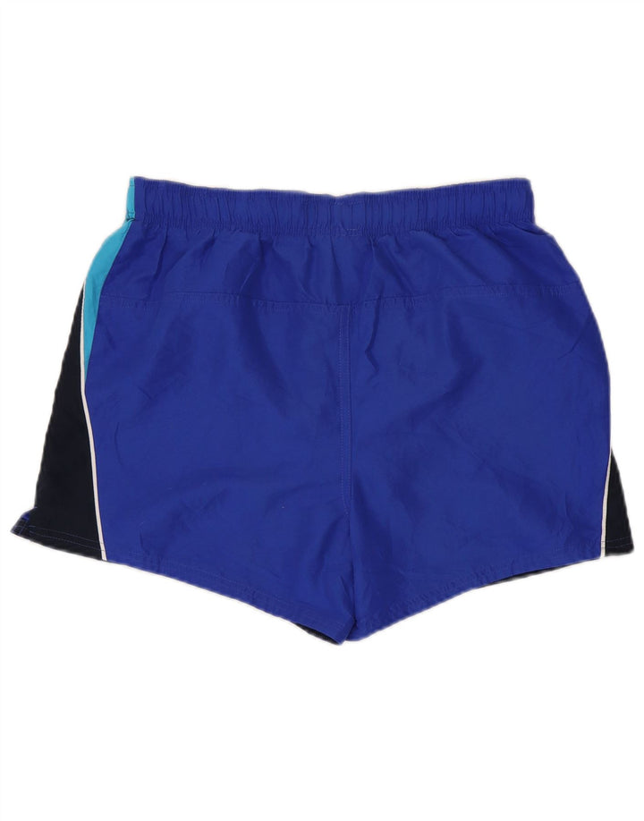 Pantaloni scurți sport Nike pentru bărbați, albastru mediu, poliester color bloc