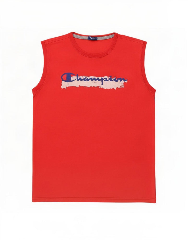 Champion Vestă Grafică Băieți Top 13-14 Ani XL Roșu
