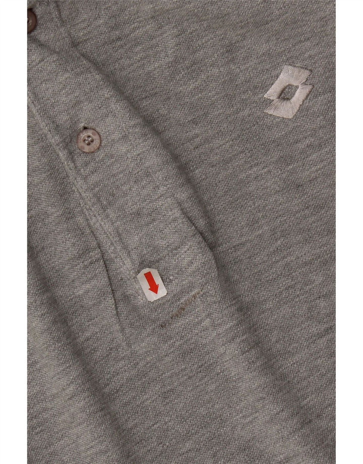 Tricou polo pentru bărbați Lotto XL gri