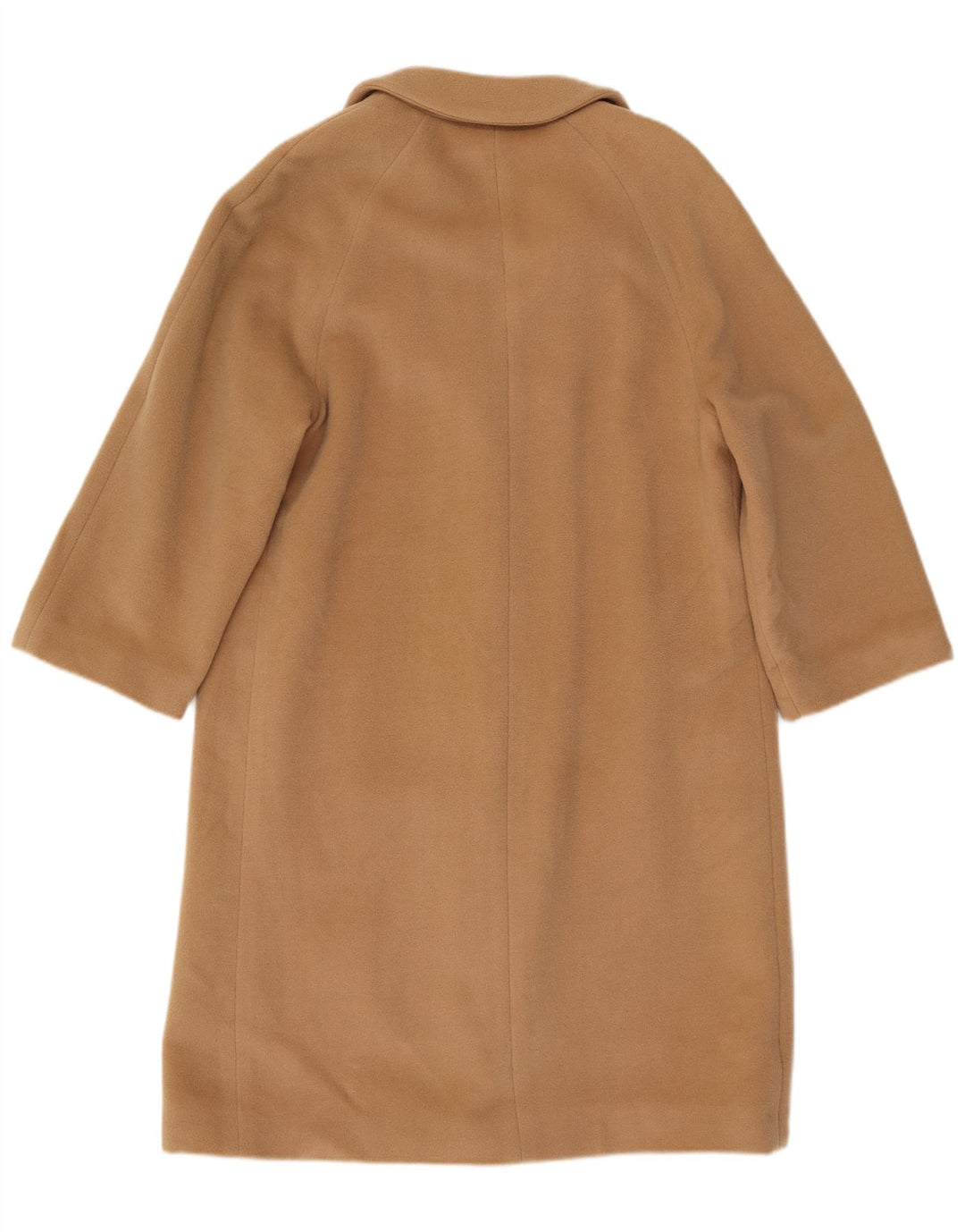 Pardesiu supradimensionat pentru femei Vintage IT 40 Lână Bej Mic