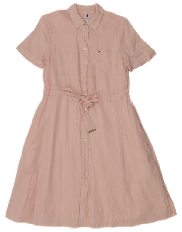 Rochie maxi pentru femei Tommy Hilfiger UK 4 XS roz in