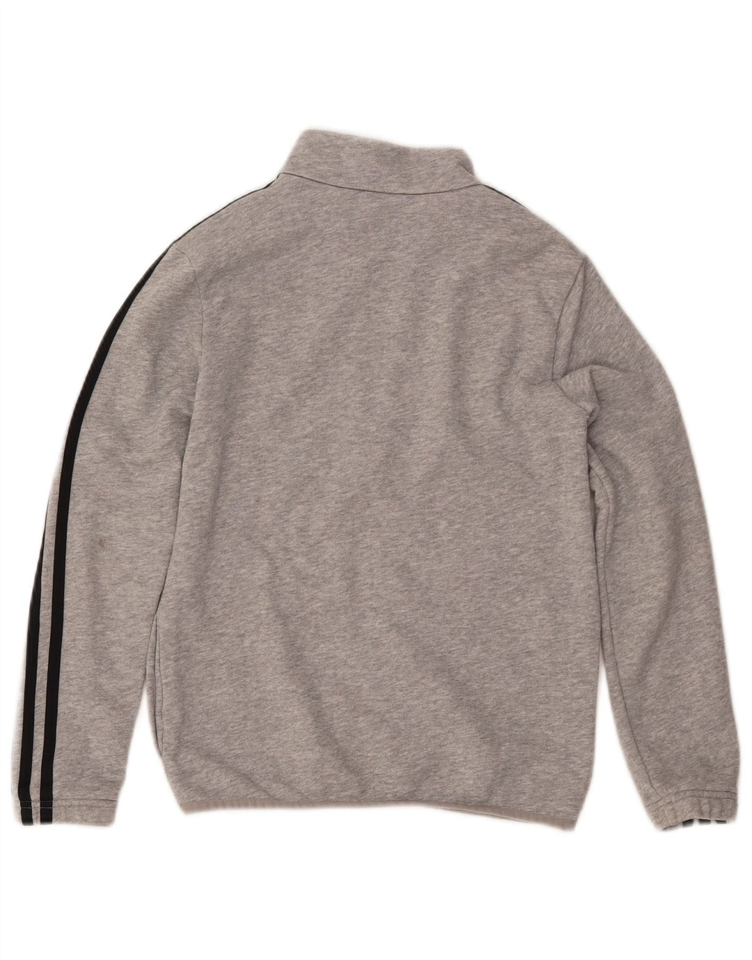 Jachetă de trening ADIDAS Primegreen pentru băieți 9-10 ani, bumbac gri