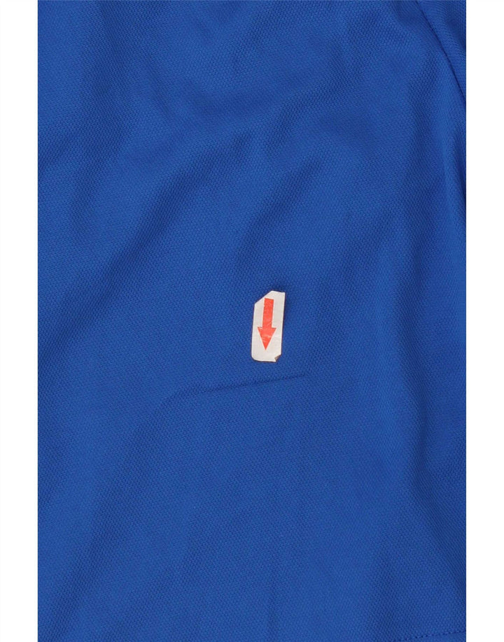 Pantaloni scurți sport grafic Kappa pentru bărbați, mari, albastru, poliester