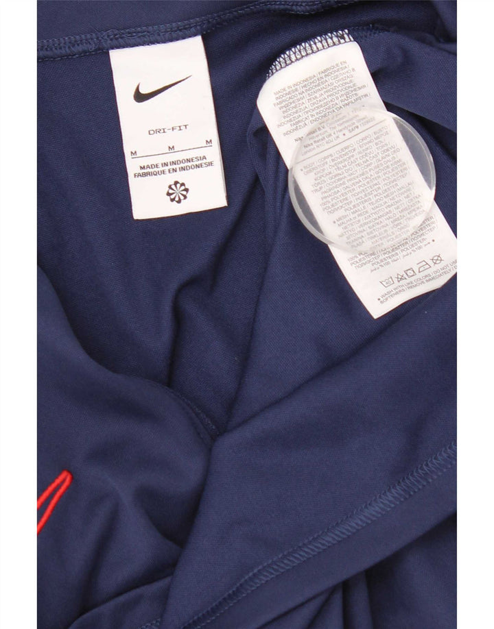 Trening pentru bărbați Nike Dri Fit Pullover Top, mediu, bleumarin, color block
