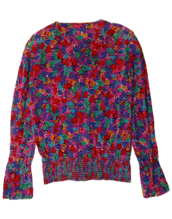 Bluză cămașă pentru femei Adrianna Papell UK 12 Medium Multicolor Floral