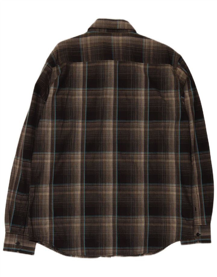 Cămașă pentru bărbați WRANGLER, mare, maro, din bumbac