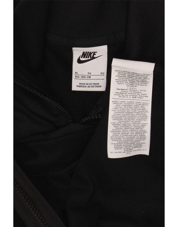 Jachetă Nike pentru fete Crop Trening Top 13-14 ani XL Poliester negru