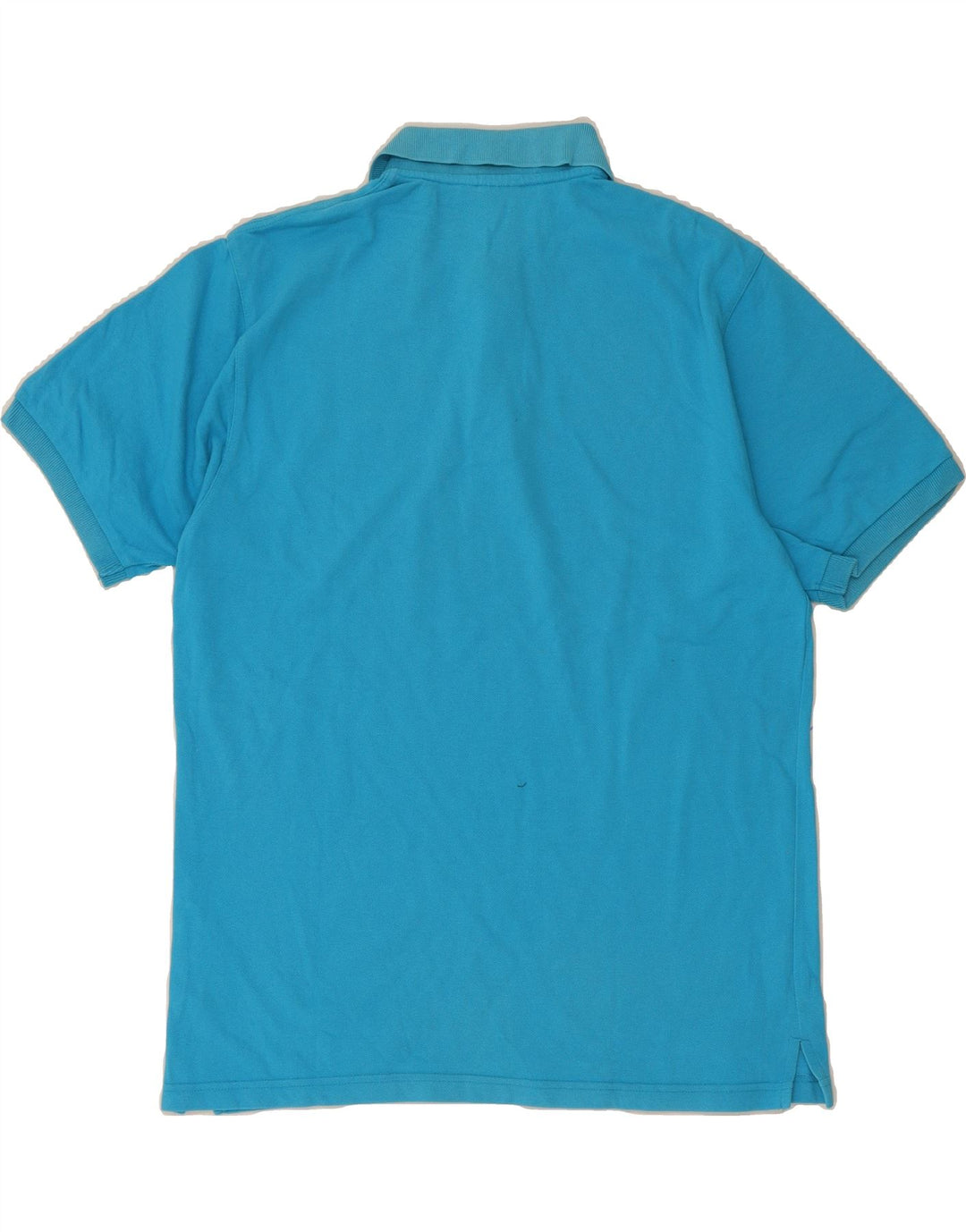 LOTTO Mens Polo Shirt Medium Blue Cotton Vintage Lotto and Second-Hand Lotto from Messina Hembry 