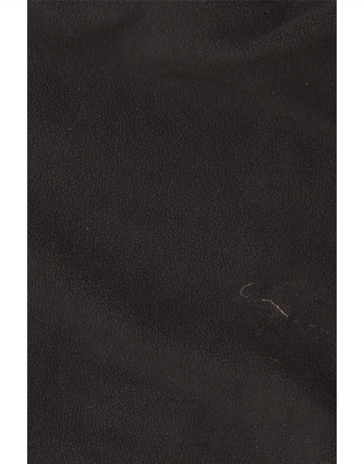 Pulover Columbia pentru bărbați, cu fermoar și gât, din lână XS, poliester negru