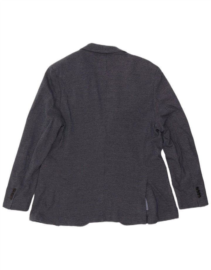 Massimo Dutti Jachetă pentru bărbați cu 2 nasturi EU 58 2XL Bumbac bleumarin