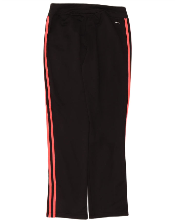 Pantaloni de trening Climalite ADIDAS pentru femei UK 10 Poliester negru mic