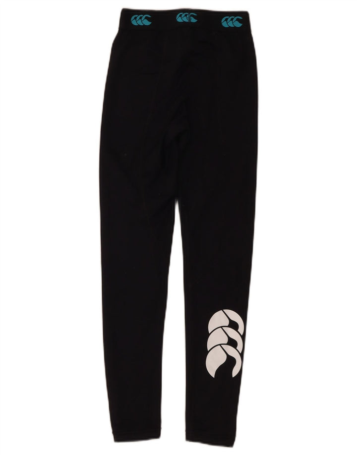 Leggings grafic Canterbury pentru băieți 7-8 ani mici, bleumarin