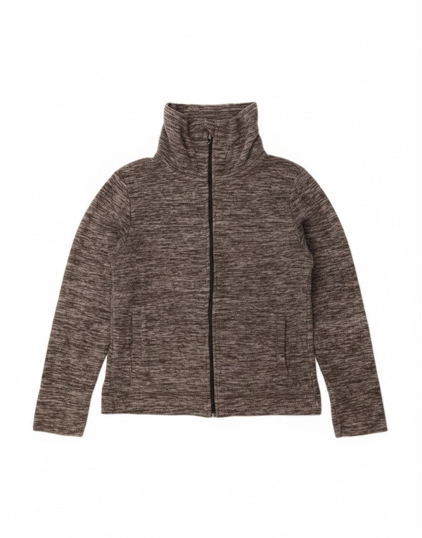 Jachetă Calvin Klein pentru femei Performance Fleece UK 10 Small Grey Flecked