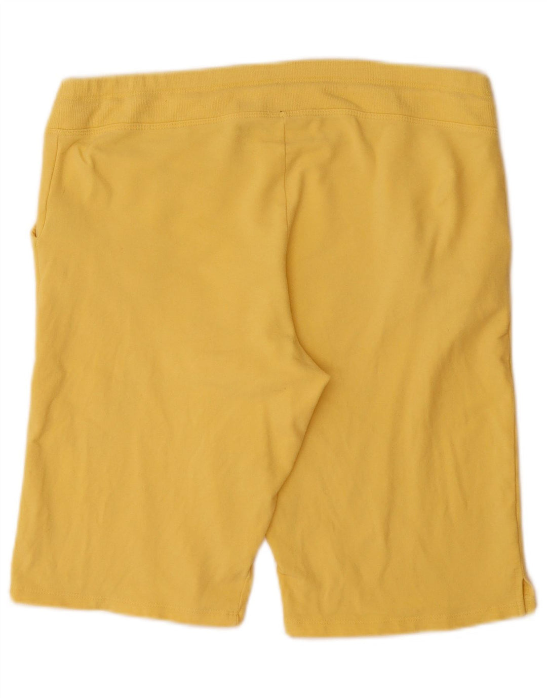 EDDIE BAUER Pantaloni scurti sport pentru femei UK 14 Bumbac galben mediu
