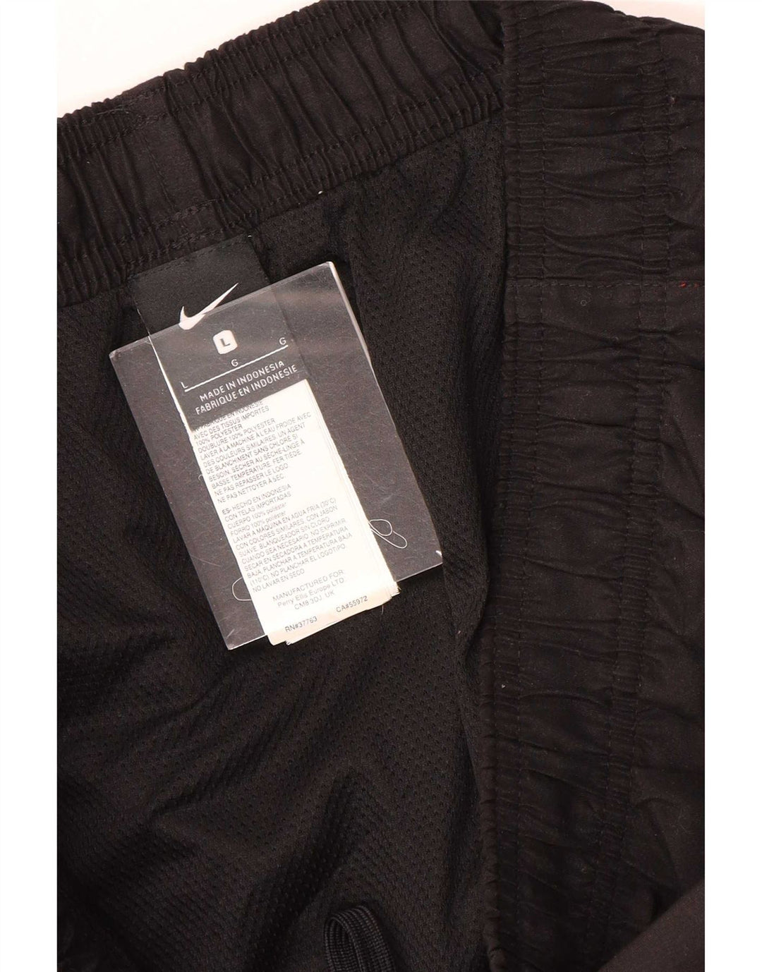 Pantaloni scurți sport Nike pentru bărbați, mari, negru, poliester