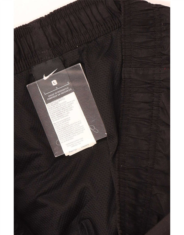 Pantaloni scurți sport Nike pentru bărbați, mari, negru, poliester