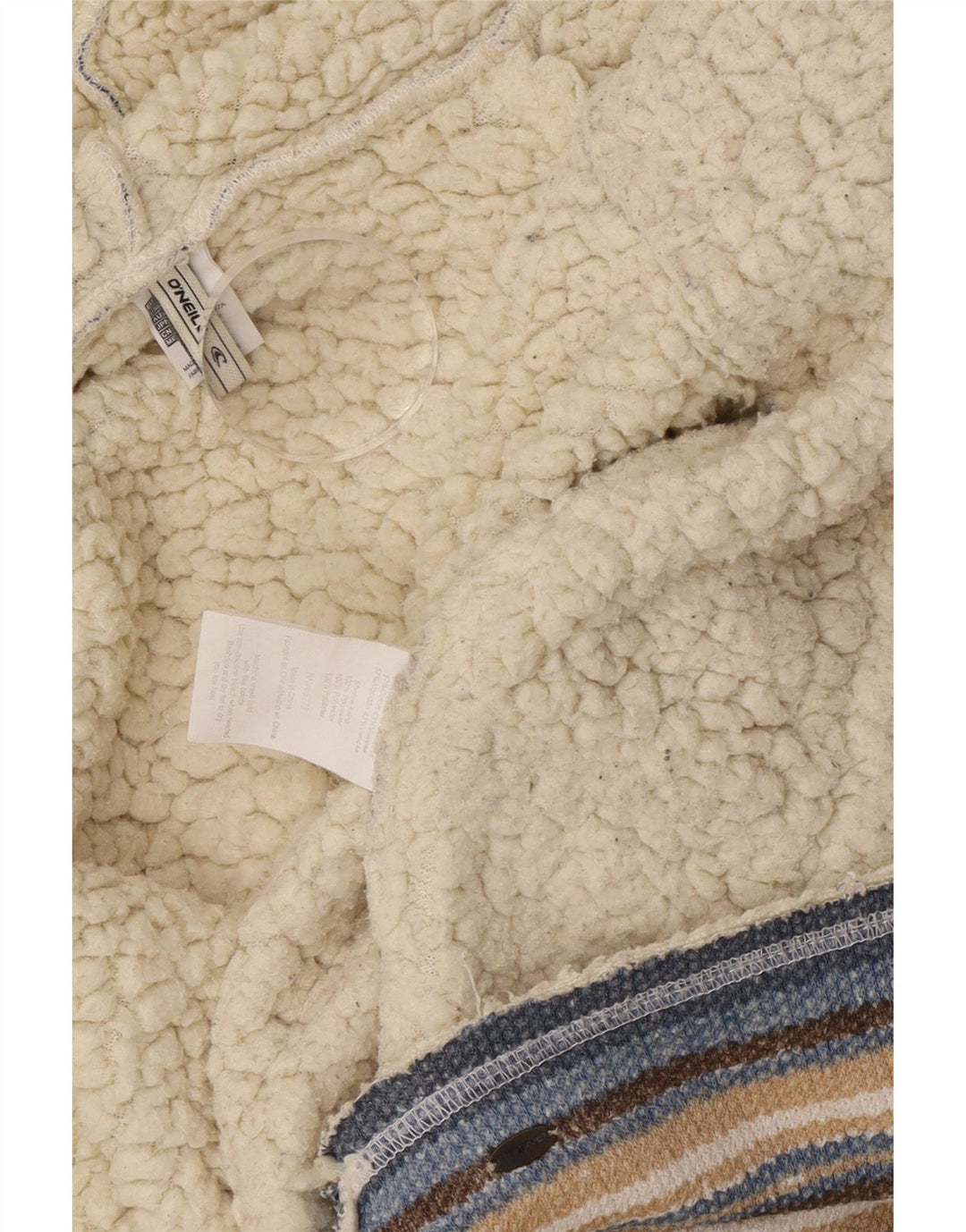 O'Neal Jachetă Sherpa Oversized Open pentru femei UK 16 Large Blue Geometric