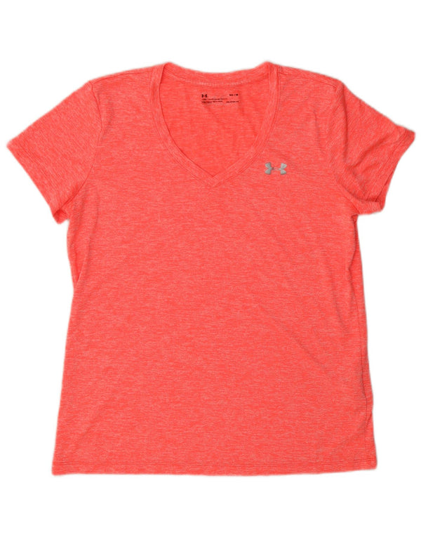 Tricou Under Armour pentru femei Heat Gear Top UK 14 Medium Pink Flecked