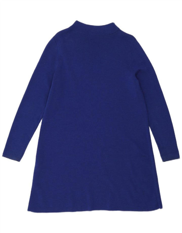 Rochie Jumper Cos pentru femei UK 10 Lână albastră mică