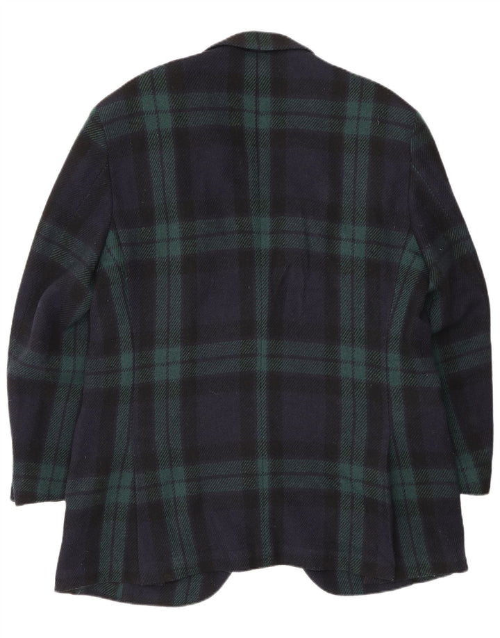 Jachetă Polo Ralph Lauren pentru bărbați, cu 3 nasturi, EU 54, 2XL, albastru, carouri