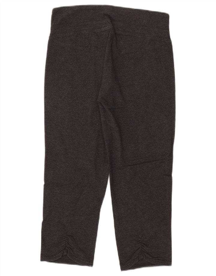 Leggings Capri Puma pentru femei UK 12, bumbac gri mediu