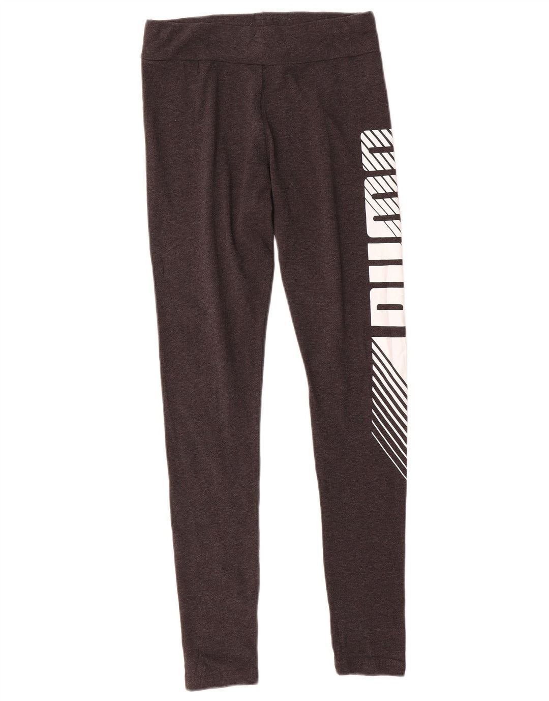 Leggings grafic Puma pentru femei UK 10, bumbac gri mic