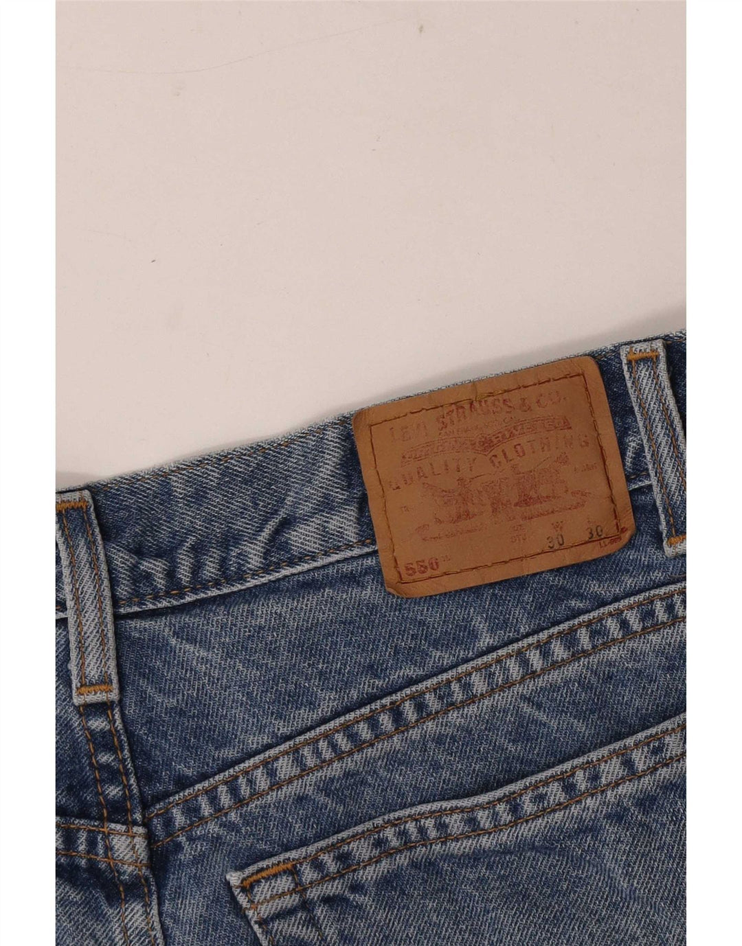 Pantaloni scurți Levi's 550 Denim W30 Medium Blue