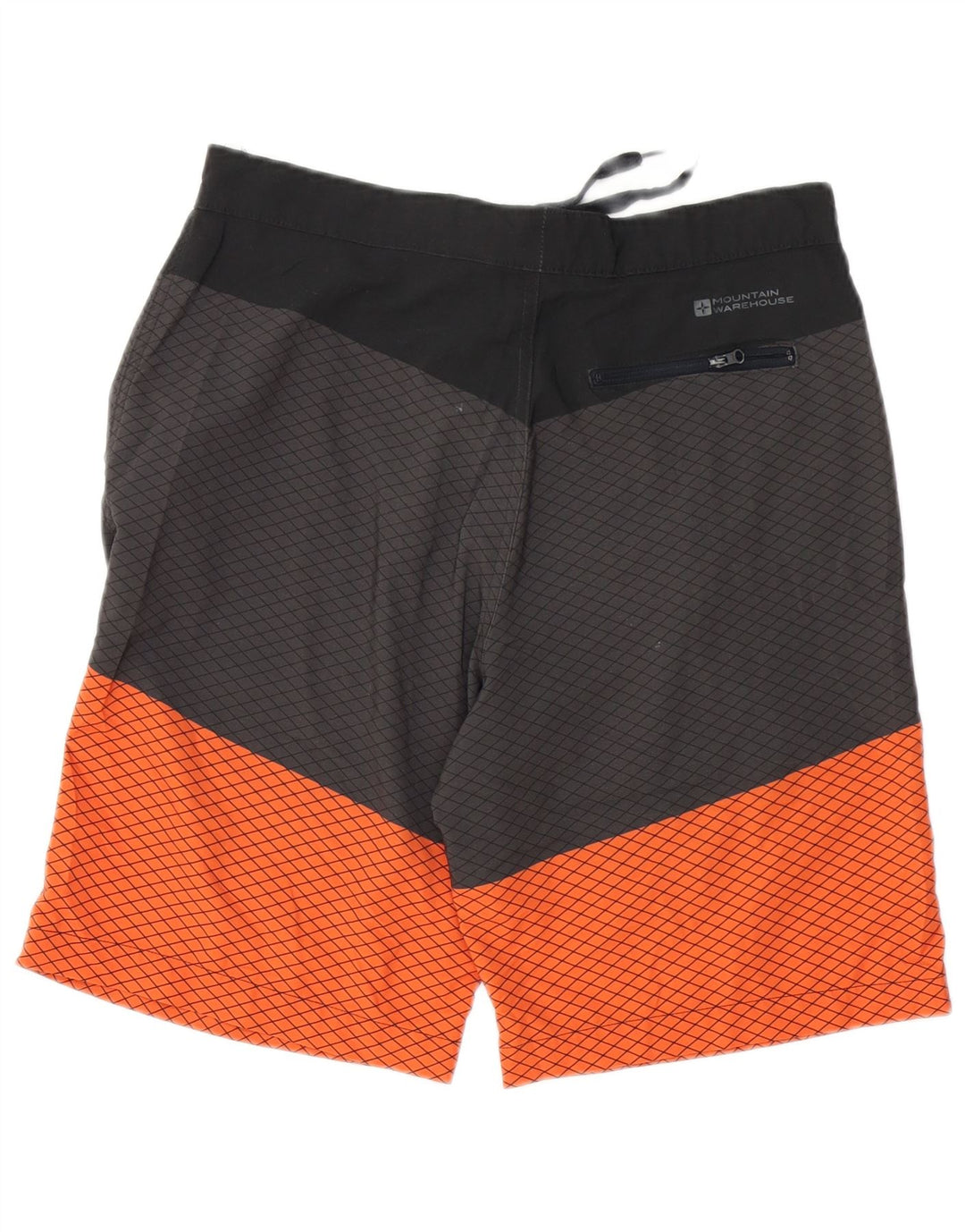 Pantaloni scurți sport pentru bărbați Mountain Warehouse, gri mediu, poliester color bloc