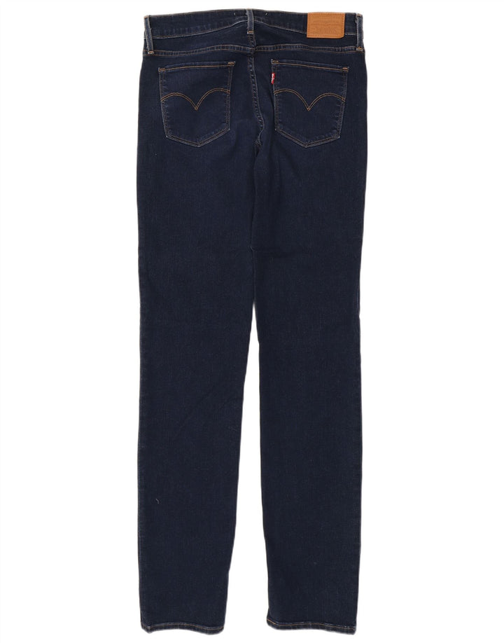Blugi 712 slim pentru femei LEVI'S L30 L34 bumbac bleumarin