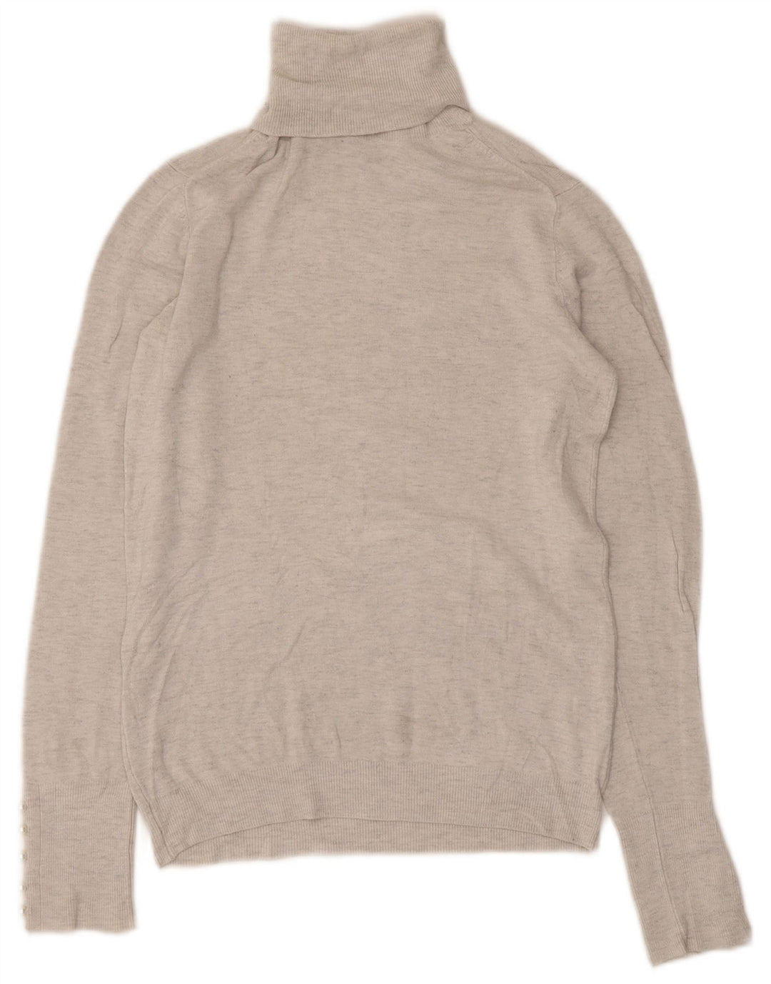 Pulover pentru femei cu gât rulat Zara UK 12 Gri mediu