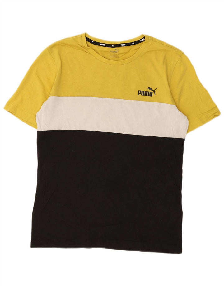 Tricou pentru bărbați Puma Top mic, multicolor, color block, bumbac