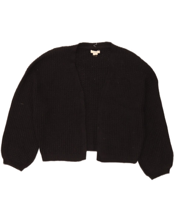 Pulover cardigan deschis supradimensionat pentru femei Fat Face UK 14 mare negru