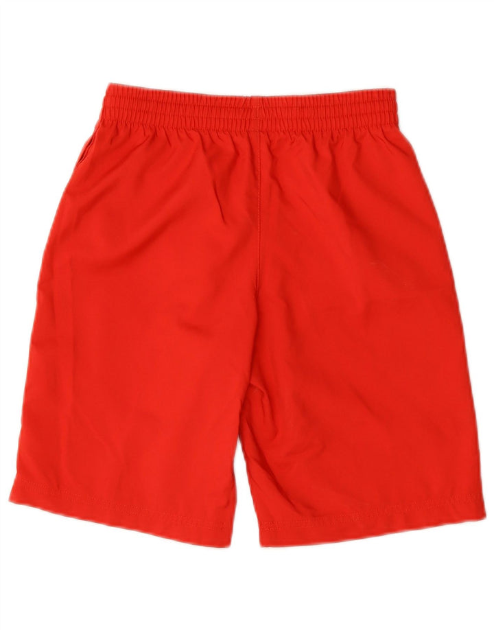 Pantaloni scurți sport grafic Nike pentru băieți 10-11 ani Poliester roșu mediu
