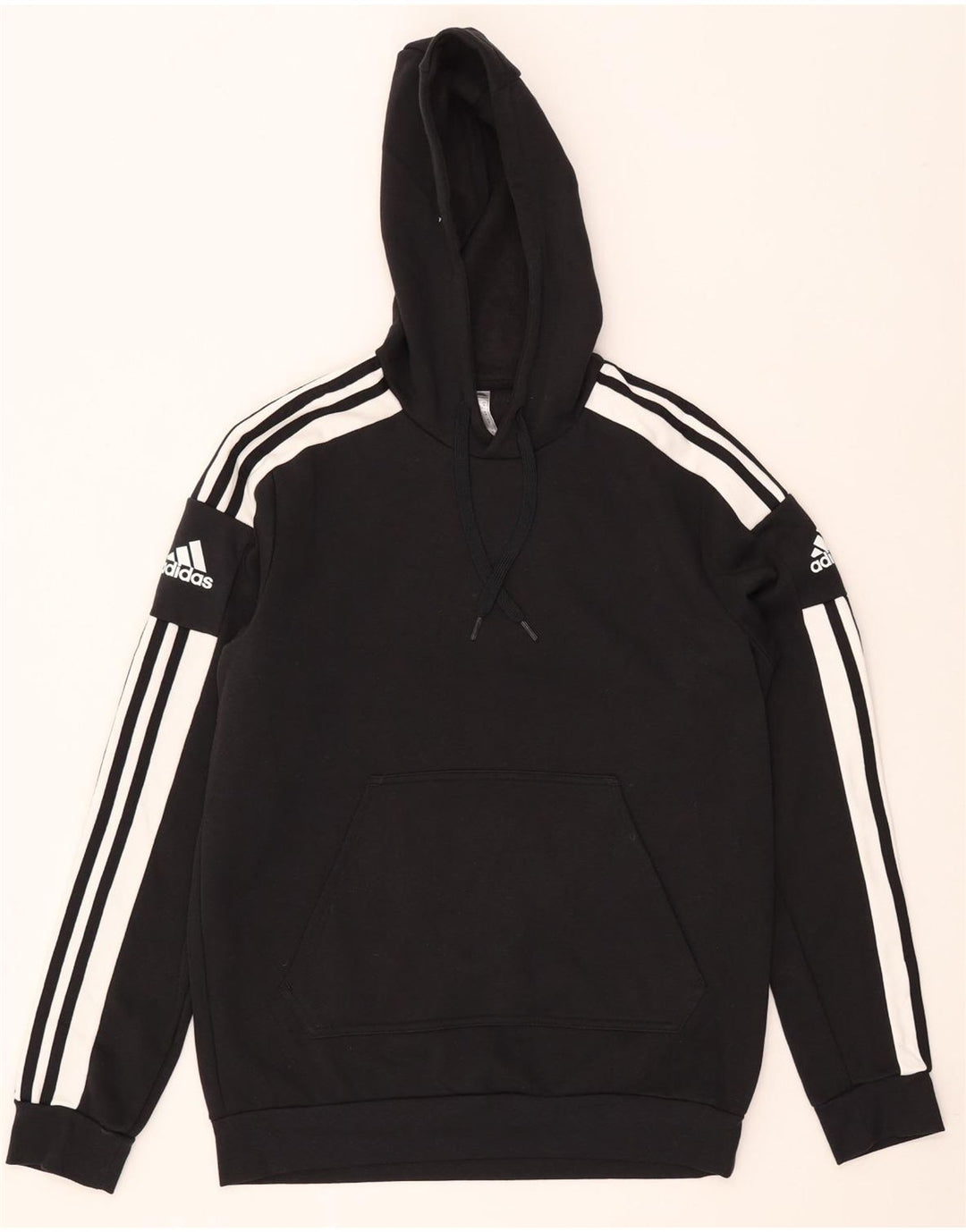 Pulover Adidas pentru bărbați, bumbac mediu negru