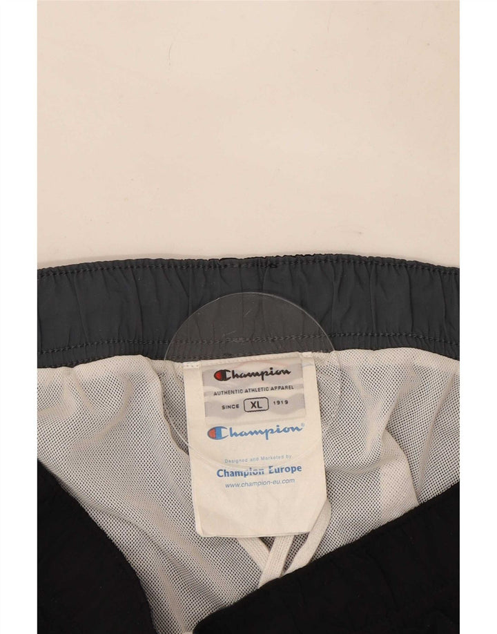 Pantaloni scurți de înot Champion pentru bărbați XL poliester negru
