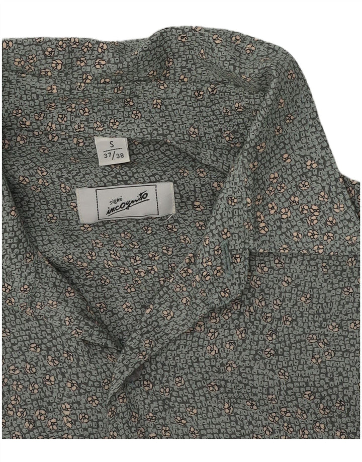 Cămașă Incognito pentru bărbați Mărimea 37/38 Mic Gri Floral