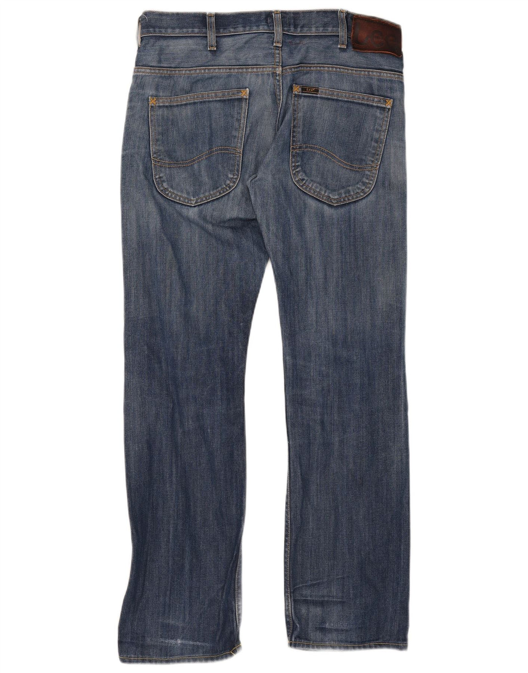 Blugi Lee Zed Distressed drepte pentru bărbați W32 L32 bumbac albastru
