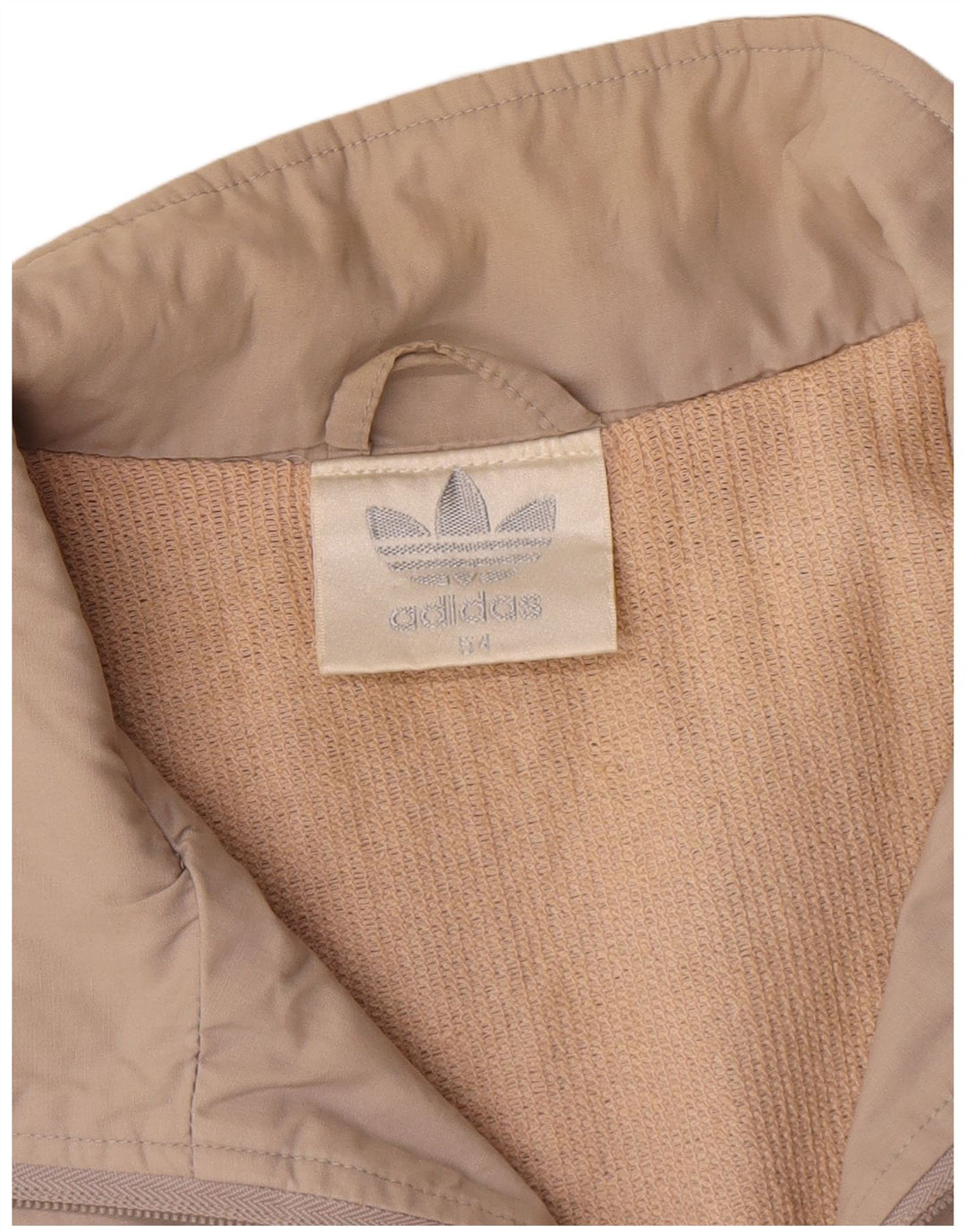 Jachetă de trening pentru bărbați Adidas IT 54 XL poliester color-bloc bej