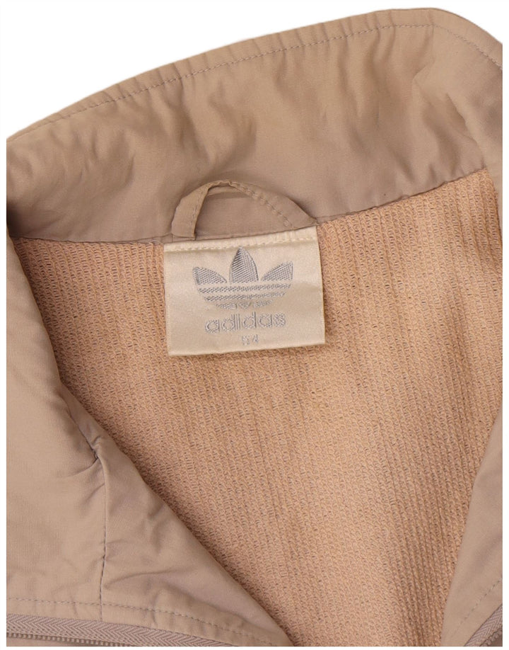 Jachetă de trening pentru bărbați Adidas IT 54 XL poliester color-bloc bej