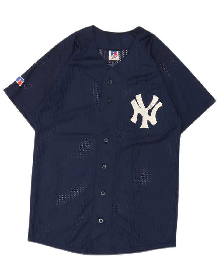 RUSSELL ATHLETIC Băieți Jersey Top 13-14 Ani Mare Bleumarin