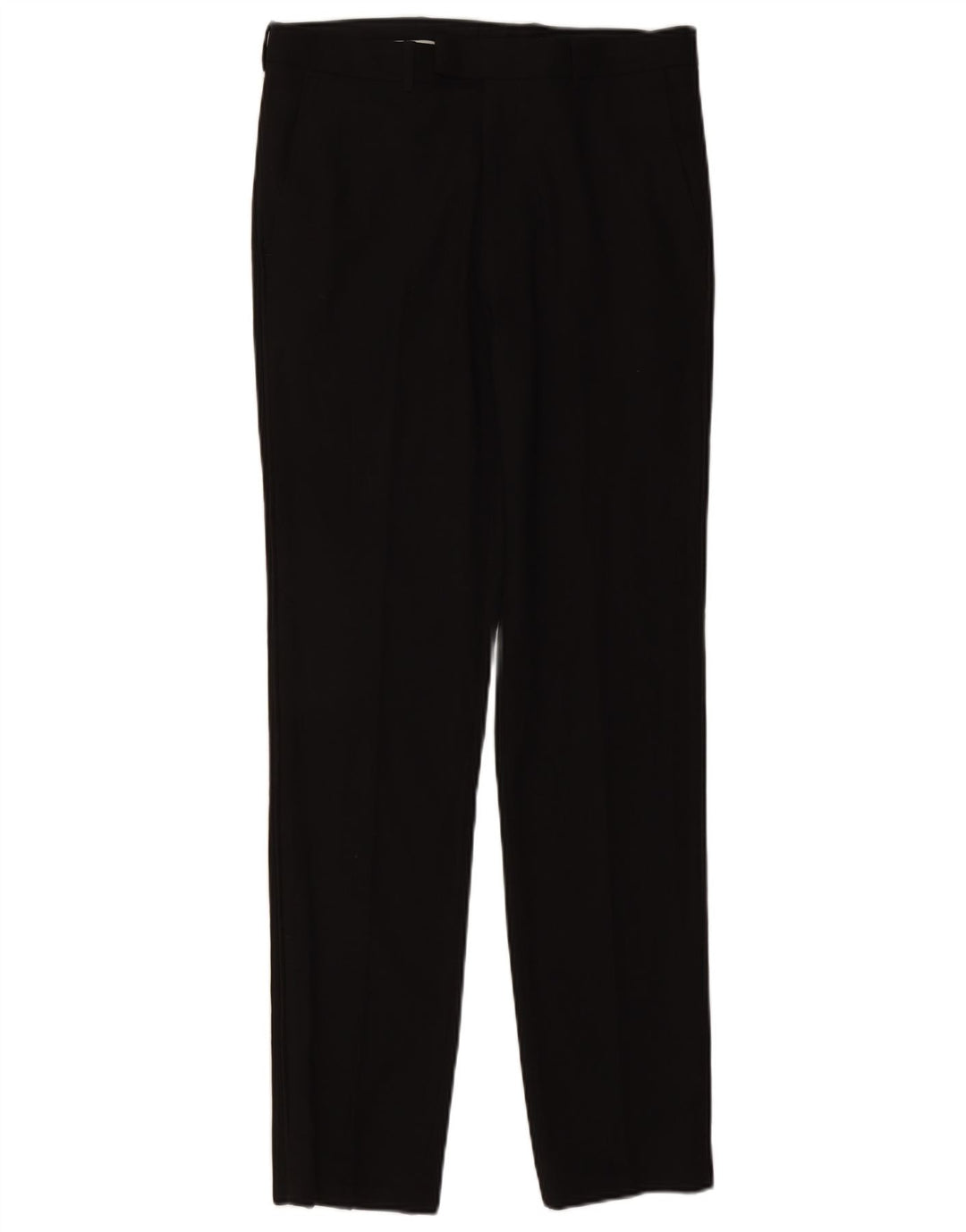 Marks & Spencer Pantaloni de costum slim pentru bărbați L32 L33 Poliester negru