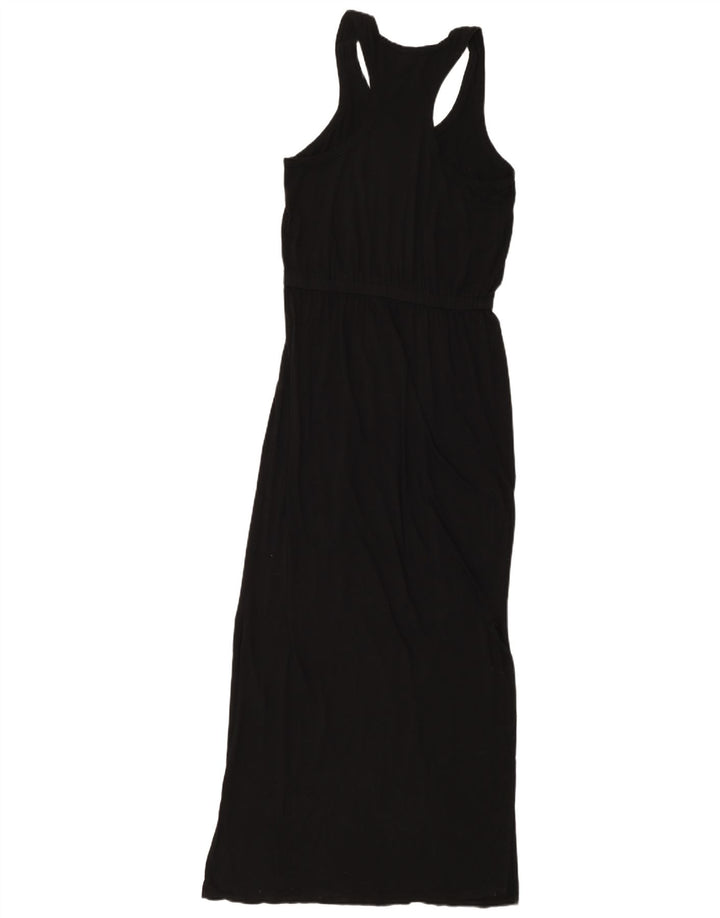 J. CREW Womens Sleeveless Maxi Dress UK 10 Small Black